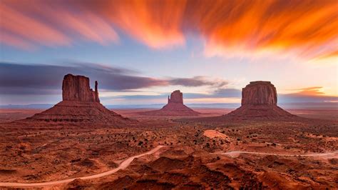 Monument Valley Sunset Ultra Hd Wallpapers Wallpaper Cave