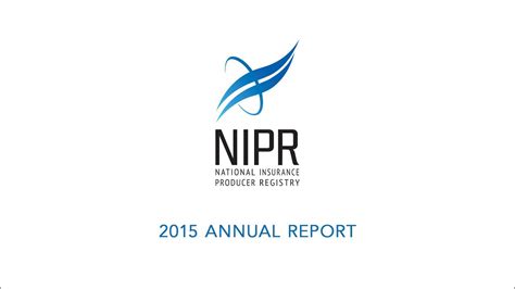 2015 Nipr Annual Report Welcome Youtube