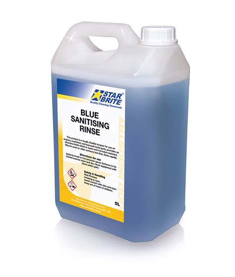 Blue Sanitising Rinse Starbrite