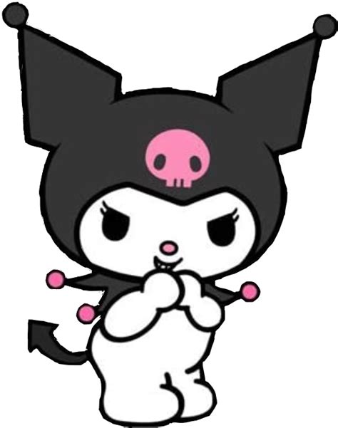 Hellokitty Cute Goth Kuromi Sticker By Brookbarnessss