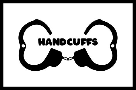 handcuffs svg png gráfico por colorsplash · creative fabrica
