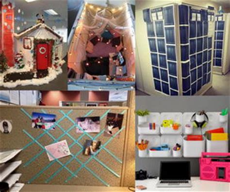 But a row of identical cubicles doesn't provide much individuality or interest. 20+ Creative DIY Cubicle Decorating Ideas - Hative