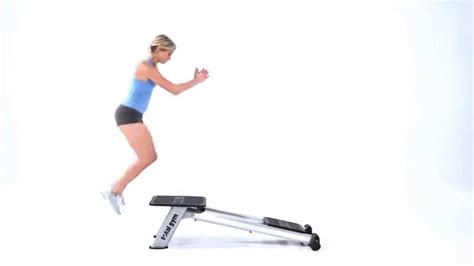 Total Gym Leg Trainer Exercise Box Jump Youtube