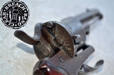 Wtw Lefaucheuxs 7mm Pin Fire Revolver Breach Bang Clear