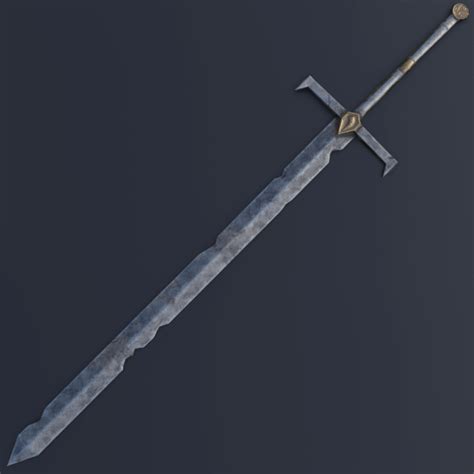 Sword Metal 3d Render Renderhub Gallery