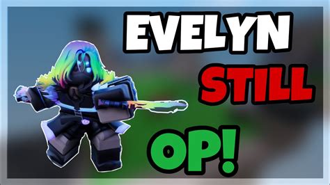Evelyn Is Still Too Op 🤫 Roblox Bedwars Youtube