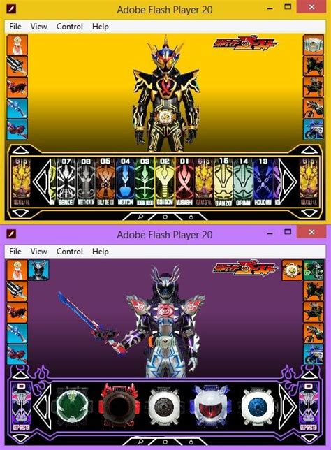 Same as drive, logo added to the loading screen to match the newer ones. FLASH Kamen Rider Ghost v 3.20.14 by crimes0n.deviantart ...