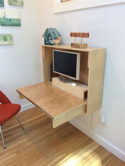 How To Fold Up Wall Desk Desks For Small Spaces Fold Down Desk