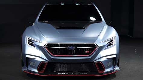 Subaru Sti Viziv Performance Concept Previews Next Gen Subaru Design
