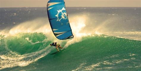 Kitesurfing Using Kite Momentum For Wave Riding Inmotion Surf Lifestyle Living On The Edge