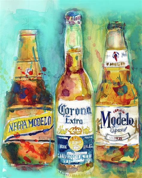 Beer garden in rosarito, mexico. Mexican Beer - Negra Modelo - Corona - Modelo Beers Print ...