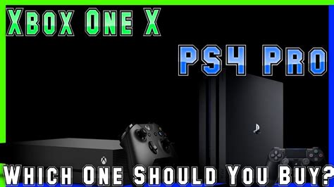 Xbox One X Vs Ps4 Pro Differences Explained Which One Should You Buy
