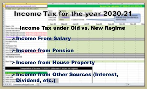In the united states, every working person who earns more than a certain amount of money each year needs to pay income taxes to the federal government. Income Tax Calculator for FY 2020-21 (AY 2021-22) - Excel ...