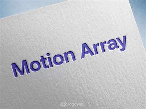Motion Array Logo Png Vector In Svg Pdf Ai Cdr Format
