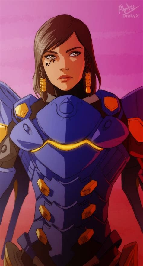 Pharah Overwatch By Drakyx On Deviantart Video Game Art Video Games