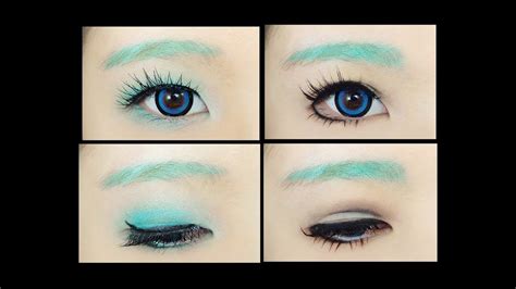 How To Makeup Fix 4 Female Anime Eye Youtube