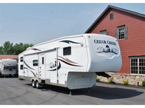 #8042 used 2007 forest river cedar creek silverback 33lbhts fifth wheel rv for sale in new jersey. 2004 Cedar Creek 5th Wheel RVs for sale