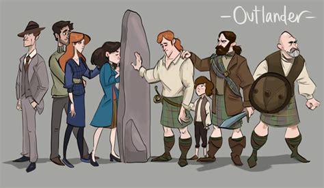 Outlander Serie Outlander Outlander Ilustraciones