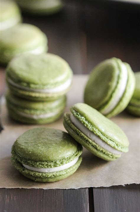 Healthy Matcha Green Tea French Macarons Artofit