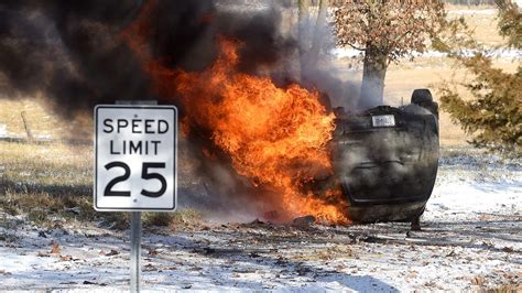Suspect Pulled From Burning Suv After Crash In Callaway County