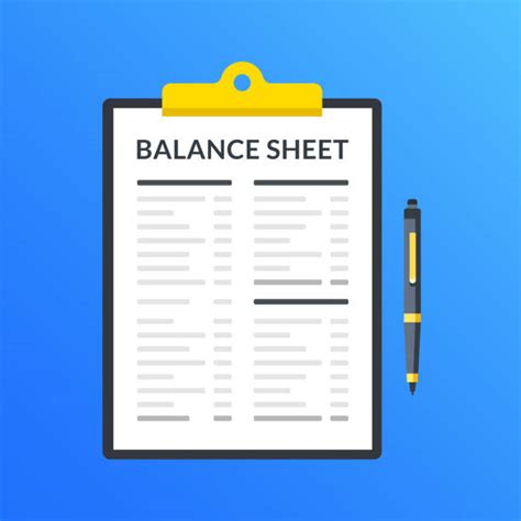 Best Balance Sheet Illustrations Royalty Free Vector Graphics And Clip