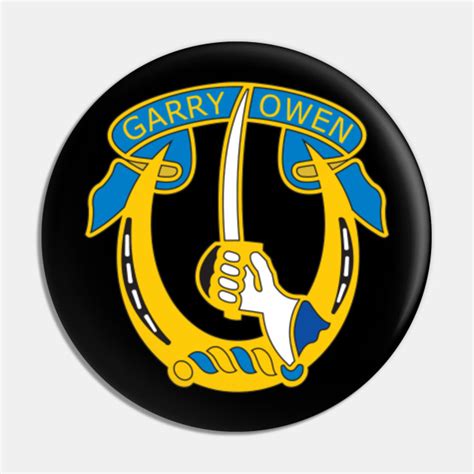 Us Army 7th Cavalry Regiment Garry Owen 7th Cavalry Regiment Pin