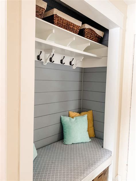 How To Create A Mudroom Area Out Of A Closet Made In Casita