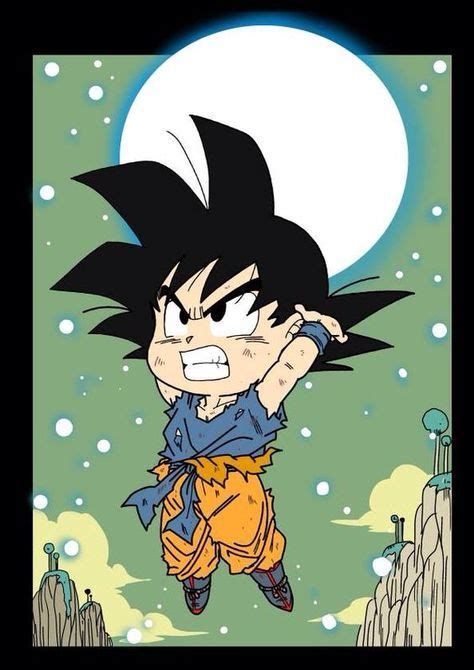 Chibi Goku Con Imágenes Dibujos Chibi Personajes De Dragon Ball