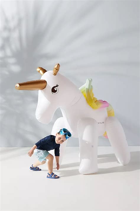 Sunnylife Mima The Unicorn Inflatable Sprinkler Anthroliving