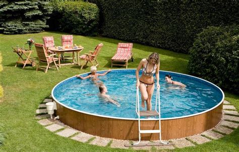 Who doesn't dream of a beautiful jump to the cooling water in a pool of his own? Pin on Pools & Backyards