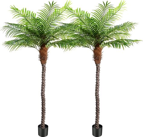 Keeplush 85ft Tall Artificial Phoenix Palm Tree For