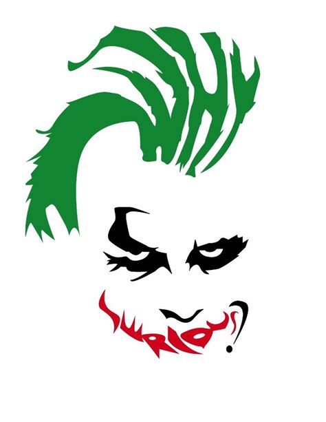 Dark Knight Joker Logo Clipart Best