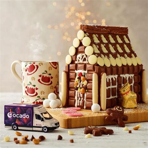 cadbury dairy milk christmas chocolate house kit ocado
