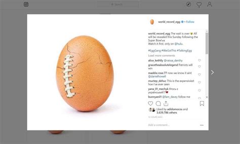 The Instagram World Record Eggs Secret Will Finally Be Revealed After