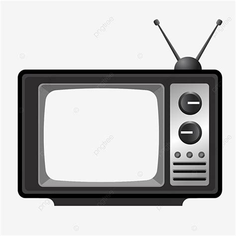 Gambar Tv Retro Tv Lama Mengejek Mengasingkan Tv Vintaj Tv Televisyen Png Dan Vektor Untuk