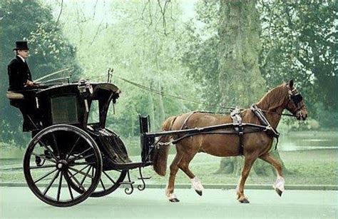 A Hansom Cab Is A Type Of Horse Drawn Carriage First Designed And