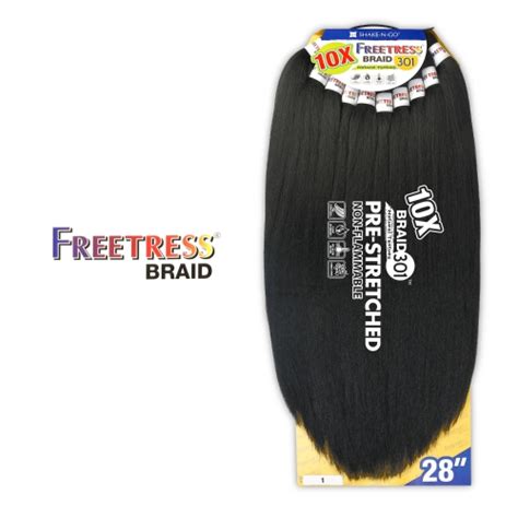 Freetress Natural Texture Braids Pre Stretched 10x Braid 301 28