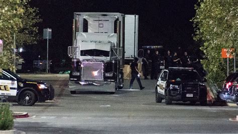 San Antonio Texas Human Trafficking Case 9 Dead In Semi At Walmart