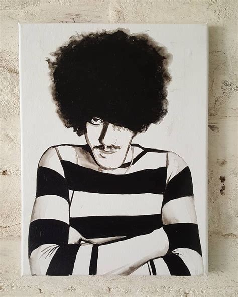 Phil Lynott Painting I Have Two Of These Ready To Go Cm