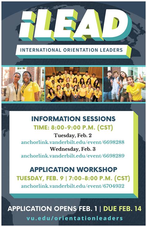International Orientation Leaders Information Sessions Innervu