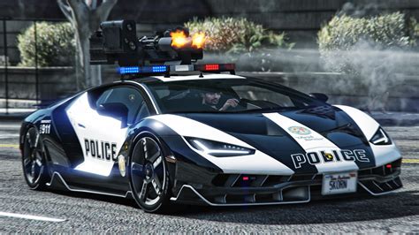 Lamborghini Centenario Lp770 4 Police 👮 Lspd Gta5