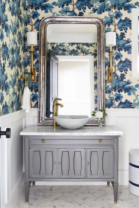 Beautiful powder bathroom ideas collection. You'll Love These Powder Rooms That Go Big on Style in ...