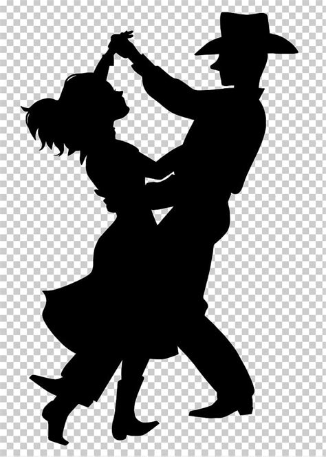 Country Dance Country Western Dance Line Dance Png Clipart Art Ballroom Dance Black And