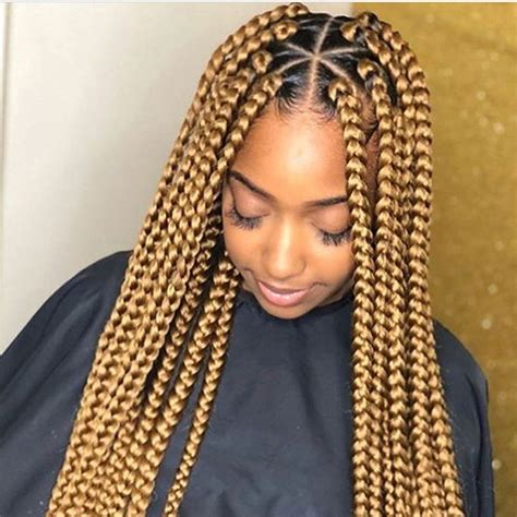 Do You Like Triangle Parts Or Boxes 🤩 ️ With Images Box Braids