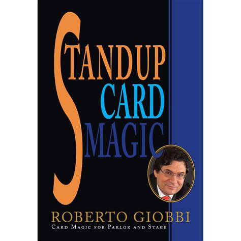 An authority on gaming and card tricks, john scarne is renown for teaching professional gamblers today, when you order scarne on card tricks , you'll instantly be emailed a penguin magic gift. Stand-up Card Magic by Roberto Giobbi - Book - Tricksupply