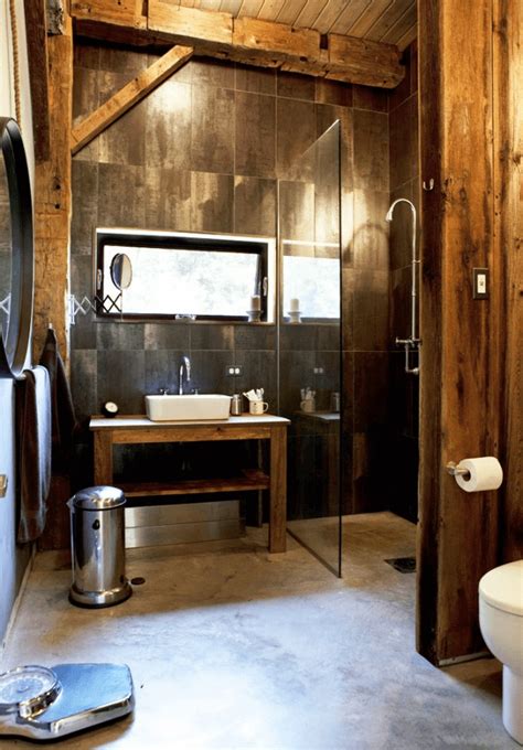 Rustic Industrial Bathrooms Interior Design Design News And
