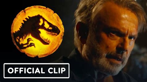 Jurassic World Dominion Clip Watch Sam Neill And Laura Dern Reunite