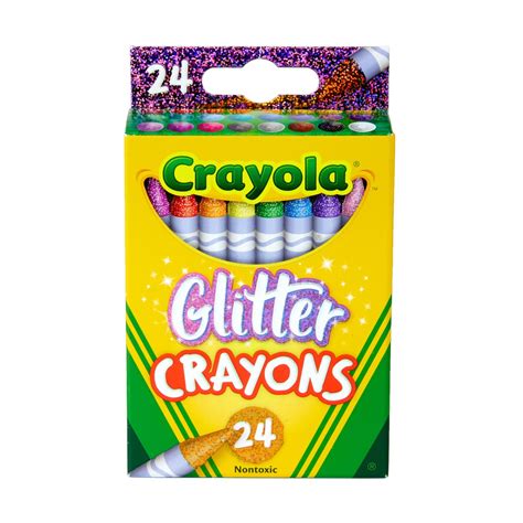 Crayola Glitter Crayons 24ct Michaels