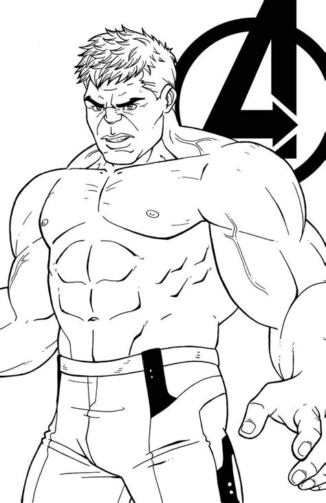 Free printable coloring pages hulk coloring pages. Hulk by https://www.deviantart.com/jamiefayx on ...