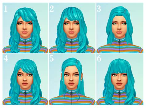 Sims 4 Hair With Bangs Maxis Match Best Hairstyles Ideas For Women